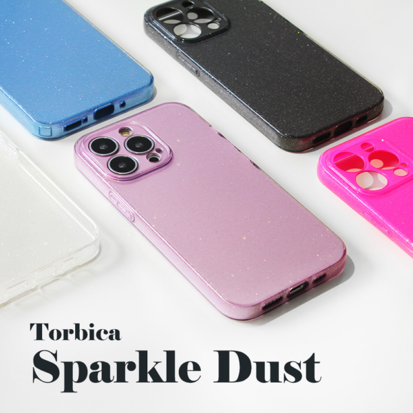 Torbica Sparkle Dust za Xiaomi Redmi Note 13 Pro 4G bordo