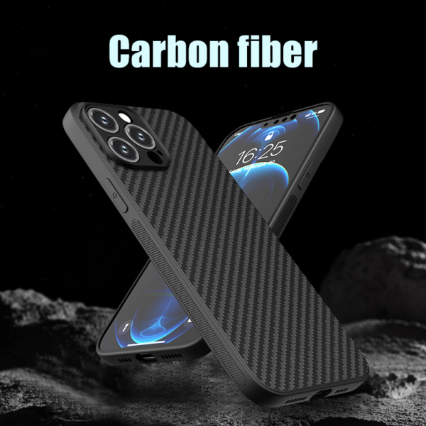 Torbica Carbon fiber za Xiaomi Redmi Note 13 Pro 5G (EU) crna