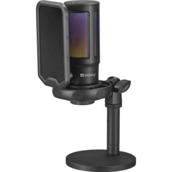 Stoni mikrofon Sandberg Streamer USB RGB 126-39