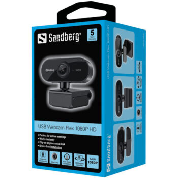 WEB kamera Sandberg USB Webcam Flex 1080p HD 133-97