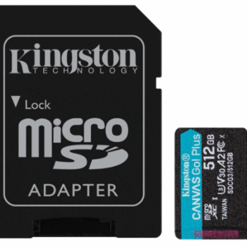 Micro SDXC Kingston 512GB SDCG3/512GB, sa adapterom