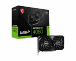 SVGA MSI Geforce RTX 4060 Ventus 2X Black 8GB OC, V516-004R