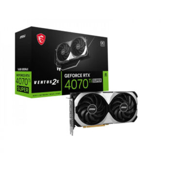 SVGA MSI Geforce RTX 4070-Ti SUPER VENTUS 2X OC 16GB GDDR6, V513-615R