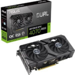 SVGA Asus RTX4070 SUPER 12GB GDDR6, DUAL-RTX4070S-O12G-EVO