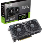 SVGA ASUS nVidia GeForce RTX 4060 Ti 16GB 128bit DUAL-RTX4060TI-A16G