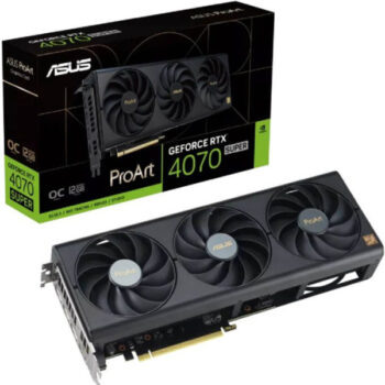SVGA Asus RTX4070 SUPER 12GB GDDR6, PROART-RTX4070S-O12G