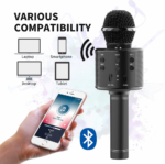 Bluetooth mikrofon crni - Slika 3
