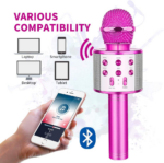 Bluetooth mikrofon pink - Slika 3
