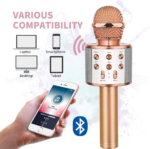 Bluetooth mikrofon roze - Slika 3