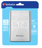 HDD E2.5" Verbatim 1TB USB 3.0 Store'n'Go 53071, Silver