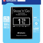 HDD E2.5" Verbatim 1TB USB 3.0 Store'n'Go 53023, Black