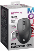 Miš Wireless Defender MM-296, crna - Slika 3