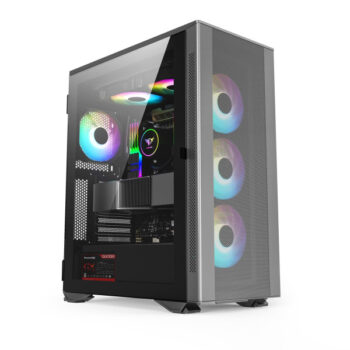 Kuciste Raptor Armor RGB/USB 3.0/700W/Window, 400x216x495mm