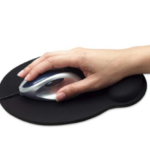 Podloga za miša Manhattan Wrist-Rest 434362, black