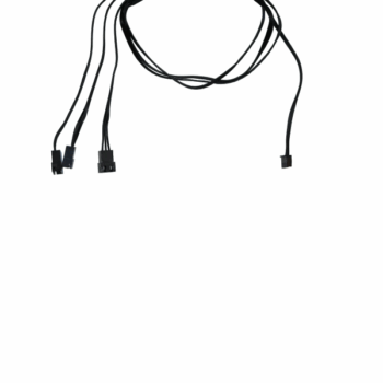 Alphacool Digital RGB LED Y-Kabl 3-way razdelnik za ventilatore 60cm Crni