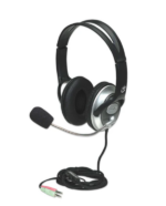 Slušalice sa mikrofonom Manhattan Classic 175555, black - Slika 4