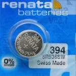 Renata baterija 394 1,55V Srebro oksid dugme baterija za sat