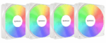 Raidmax 4x 120mm White Infinity ARGB, NVX120FWDC4