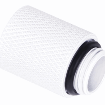 Alphacool nastavak 20mm G1/4 spoljni na unutrasnji navoj G1 -belo