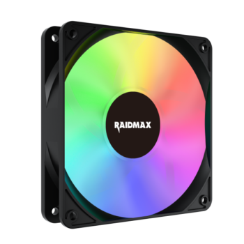 Ventilator 120mm Raidmax X-AIR ARGB fan Crni, NV-X120FBP