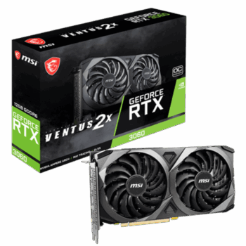 SVGA MSI Geforce RTX3060 VENTUS 2X 12G DDR6 OC, 912-V397-663