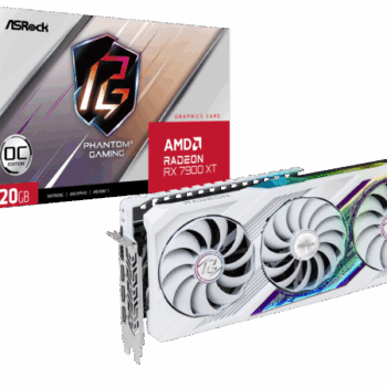 SVGA Asrock Radeon RX 7900 XT Phantom Gaming White 20G OC, RX7900XT PGW 20GO