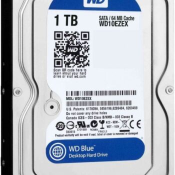 HDD WD 1TB WD10EZEX SATA3 7200 64MB Caviar Blue Bulk