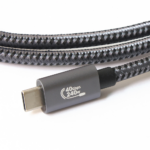 Data kabl Thunderbolt PD na Type C 40Gbps 240W 5K sivi 1m - Slika 2