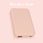 Powerbank Magsafe PD 5000 mAh roze - Slika 4