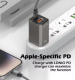 Data kabl LDNIO LC442I 30w, Type C na iPhone Lightning sivi 2m - Slika 3