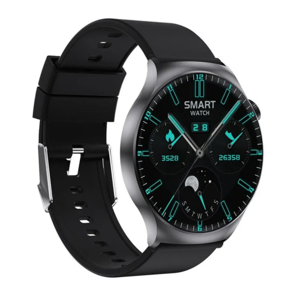 Smart Watch DT4 Mate crni (silikonska narukvica)