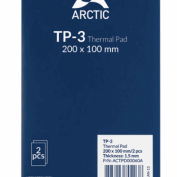 THERMAL PAD ARCTIC TP-3, 200 x 100mm x 1.5mm 2komada, ACTPD00060A
