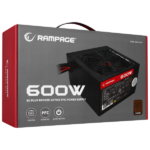 Napajanje 600W Rampage RMP-600-80P, 80Plus Bronze 12cm fan APFC - Slika 5