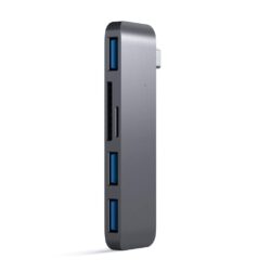 SATECHI TYPE-C USB 3.0 3-IN-1 COMBO HUB - Space Gray