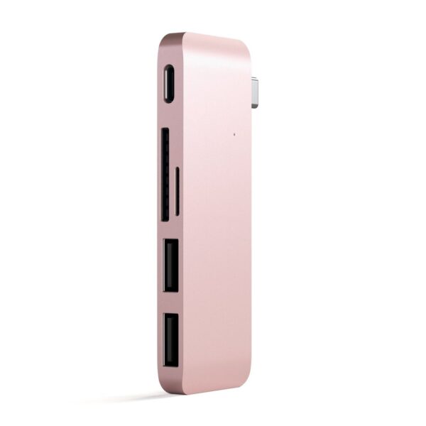 Satechi Type-C Pass USB Hub - Rose Gold