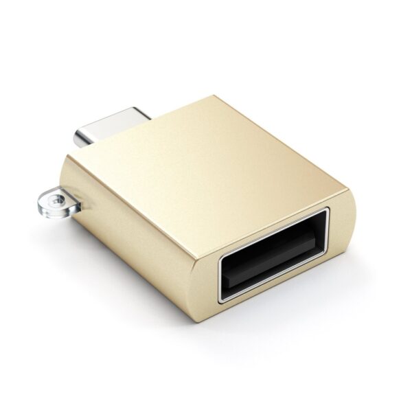 Satechi Type C - Type A USB 3.0 Adapter (Gold)