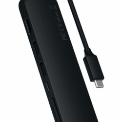 SATECHI USB-C SLIM MULTI-PORT WITH ETHERNET ADAPTER