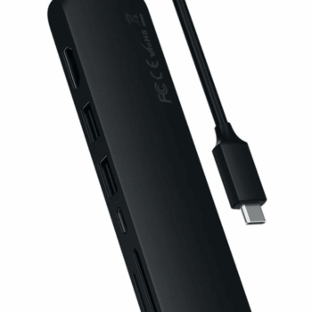 SATECHI USB-C SLIM MULTI-PORT WITH ETHERNET ADAPTER