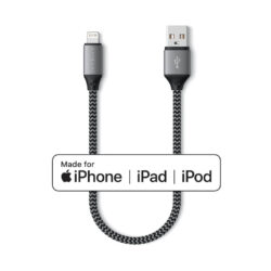 SATECHI USB-A TO LIGHTNING CABLE - 25CM