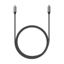 Satechi USB4 C-To-C Braided Cable 40 Gbps 80cm - Grey