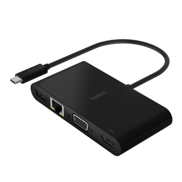 Belkin USB-C Multimedia + Charge Adapter (100W)