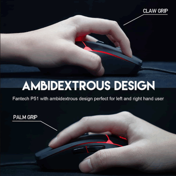 Combo set Gaming Fantech P51 Power 5u1 - Slika 16