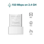 LAN MK Mercusys MW150US N150Mb/s nano WiFi USB - Slika 6