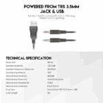 Combo set Gaming Fantech P51 Power 5u1 - Slika 17