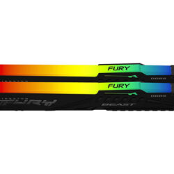 RAM DIMM DDR5 32GB (2x16GB) 5600 KINGSTON KF556C36BBEAK2-32 Fury Beast Black RGB