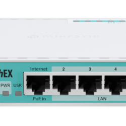 LAN MikroTik E50UG hEX ruter sa 5 x Gigabit LAN / WAN portova 10/100/1000Mb/