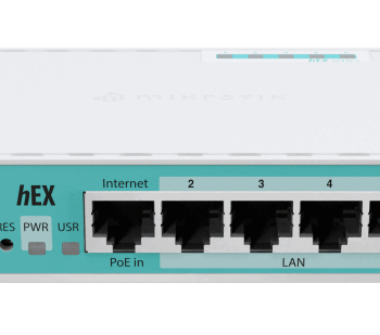 LAN MikroTik E50UG hEX ruter sa 5 x Gigabit LAN / WAN portova 10/100/1000Mb/