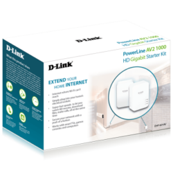 LAN Powerline Adapter D-Link DHP-601AV AV2 1000 KIT