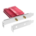 LAN MK PCI-E TP-Link Archer TXE72E WiFi 6 AX5400 dual band 2xExterna antena - Slika 5