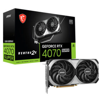 SVGA MSI RTX 4070 Super 12GB Ventus 2X OC GDDR6X